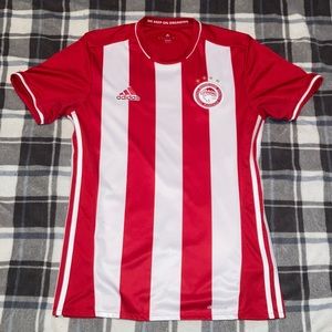 Adidas olympiacos soccer jersey Size Small